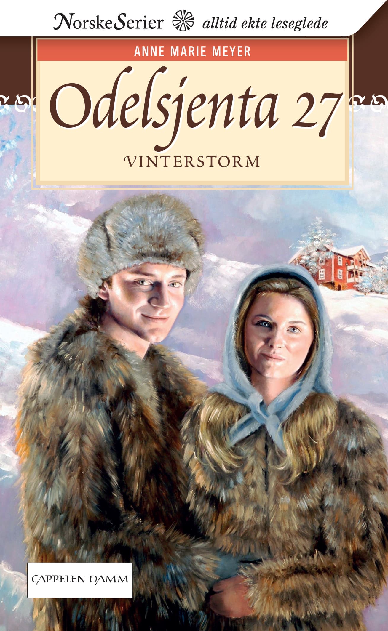 Omslag Vinterstorm av Anne Marie Løvlie Meyer (Ebok)