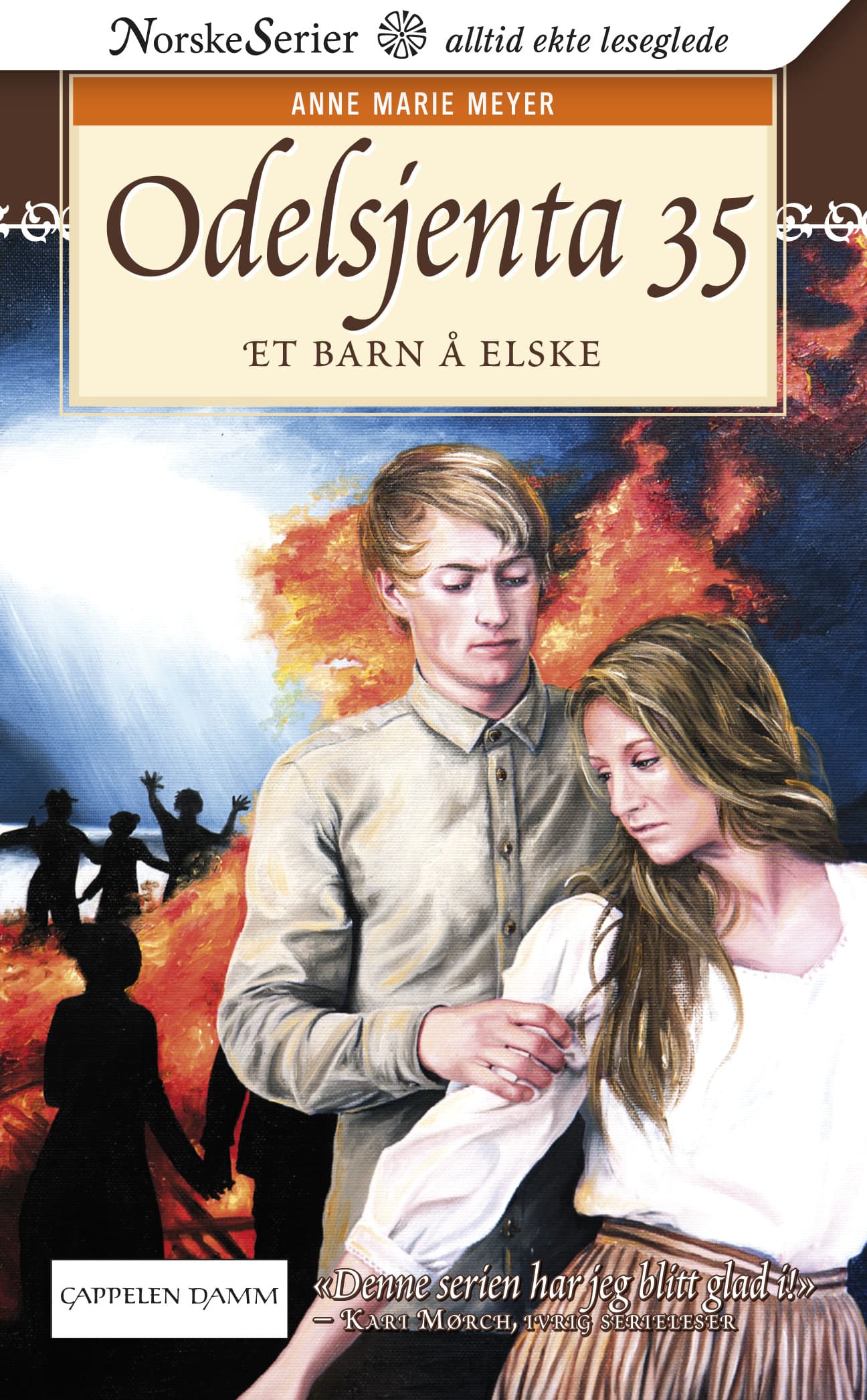 Omslag Et barn å elske av Anne Marie Løvlie Meyer (Heftet)