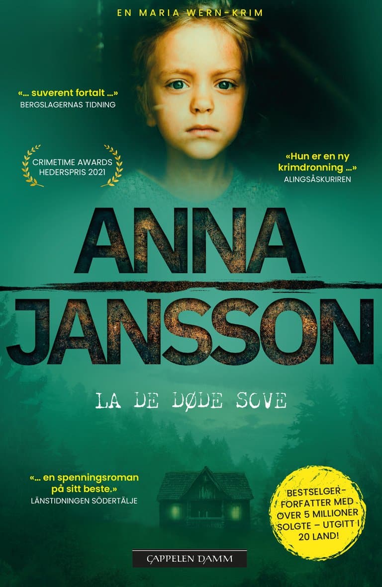Omslag La de døde sove av Anna Jansson (Heftet)