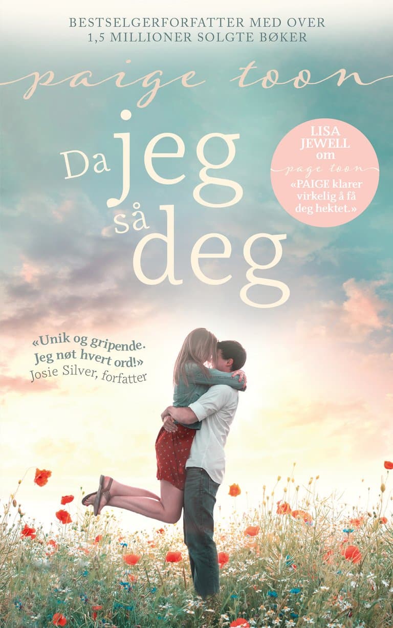 Omslag Da jeg så deg av Paige Toon (Ebok)
