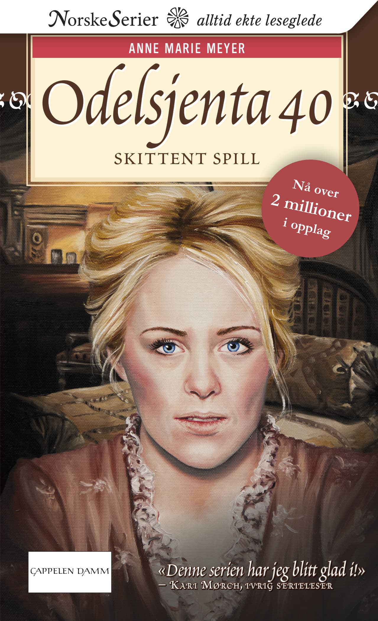 Omslag Skittent spill av Anne Marie Løvlie Meyer (Heftet)