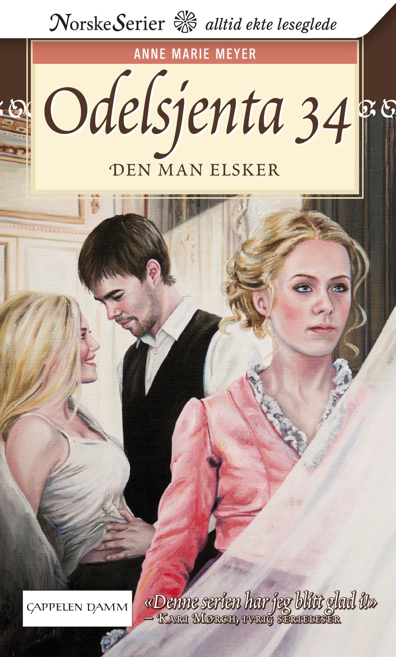 Omslag Den man elsker av Anne Marie Løvlie Meyer (Ebok)