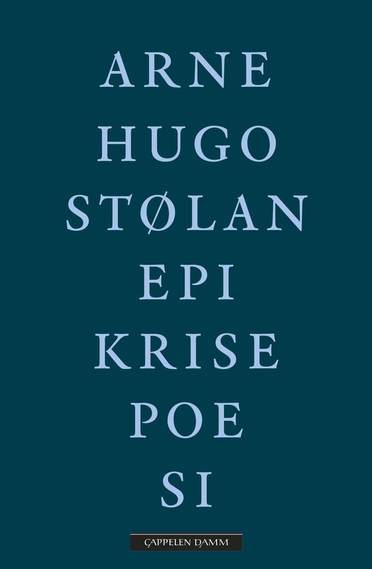 Omslag Epikrisepoesi av Arne Hugo Stølan (Heftet)