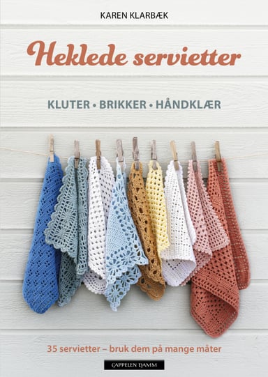 Omslag av "Heklede servietter"