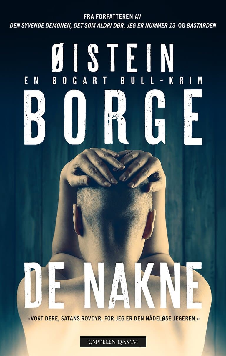Omslag De nakne av Øistein Borge (Innbundet)