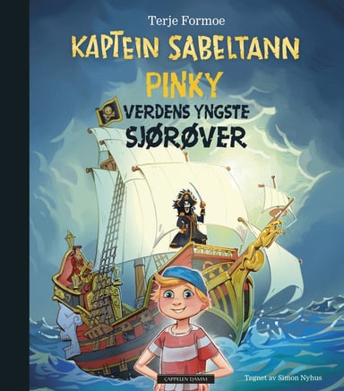 Omslag av "Kaptein Sabeltann: Pinky – verdens yngste sjørøver"