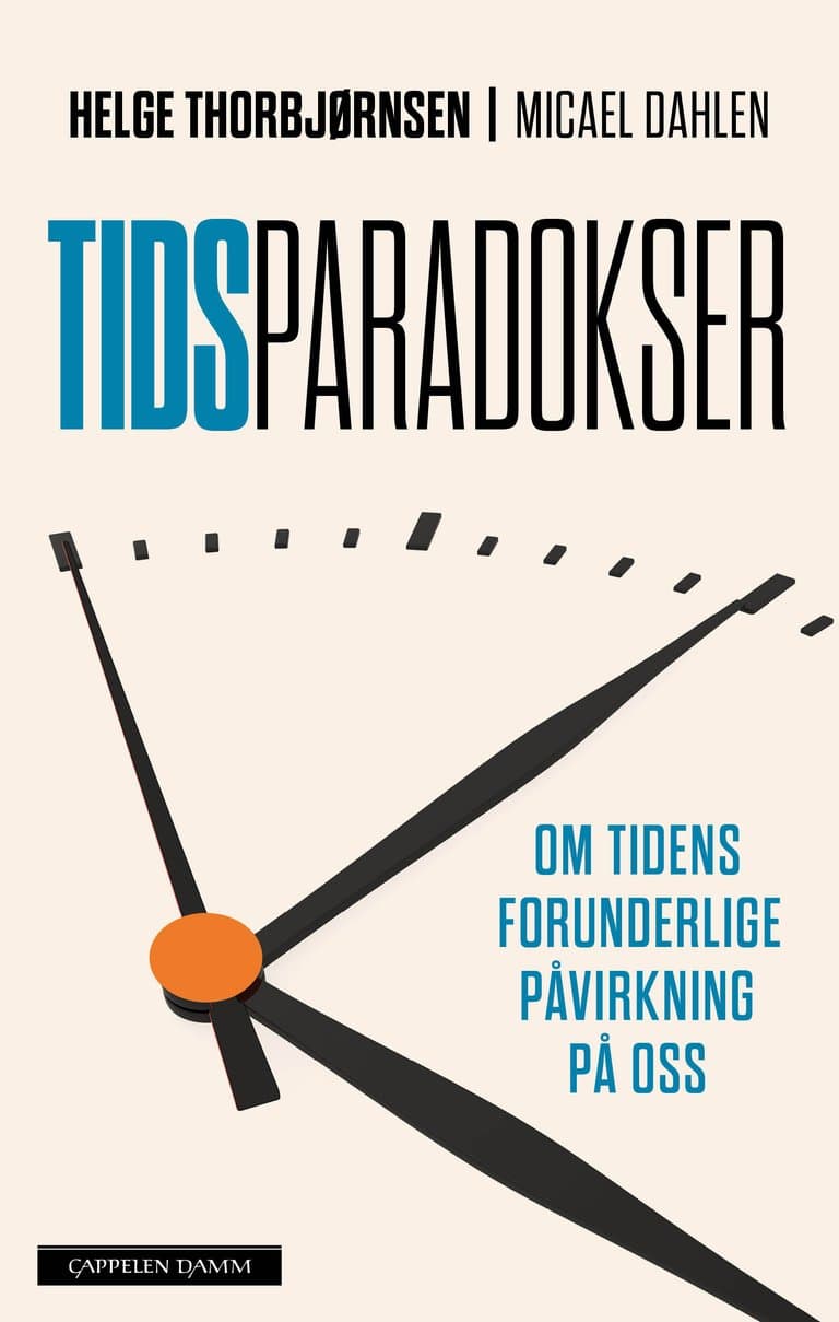 Omslag Tidsparadokser av Helge Thorbjørnsen og Micael Dahlen (Ebok)