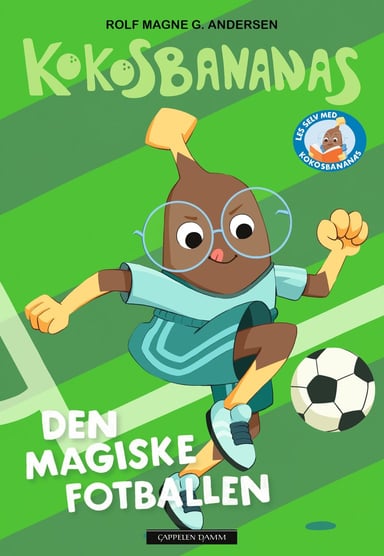 Omslag av "Les selv med Kokosbananas: Den magiske fotballen"