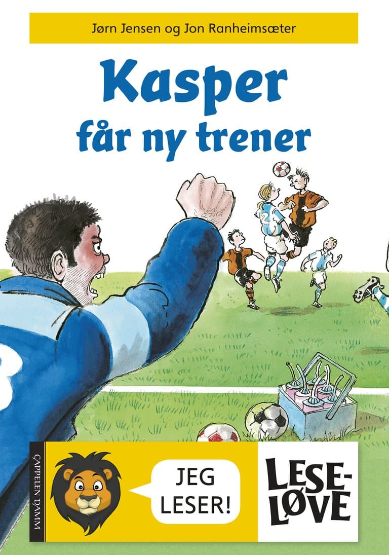 Omslag Kasper får ny trener av Jørn Jensen (Innbundet)