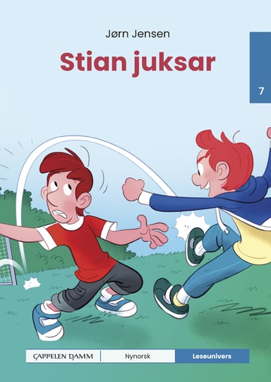 Omslag av "Leseunivers 7: Stian juksar"