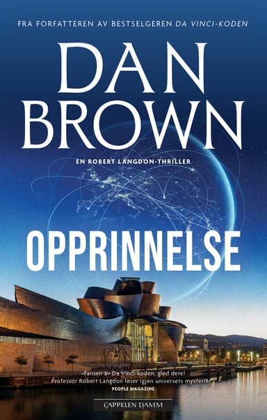 Omslag av "Opprinnelse"