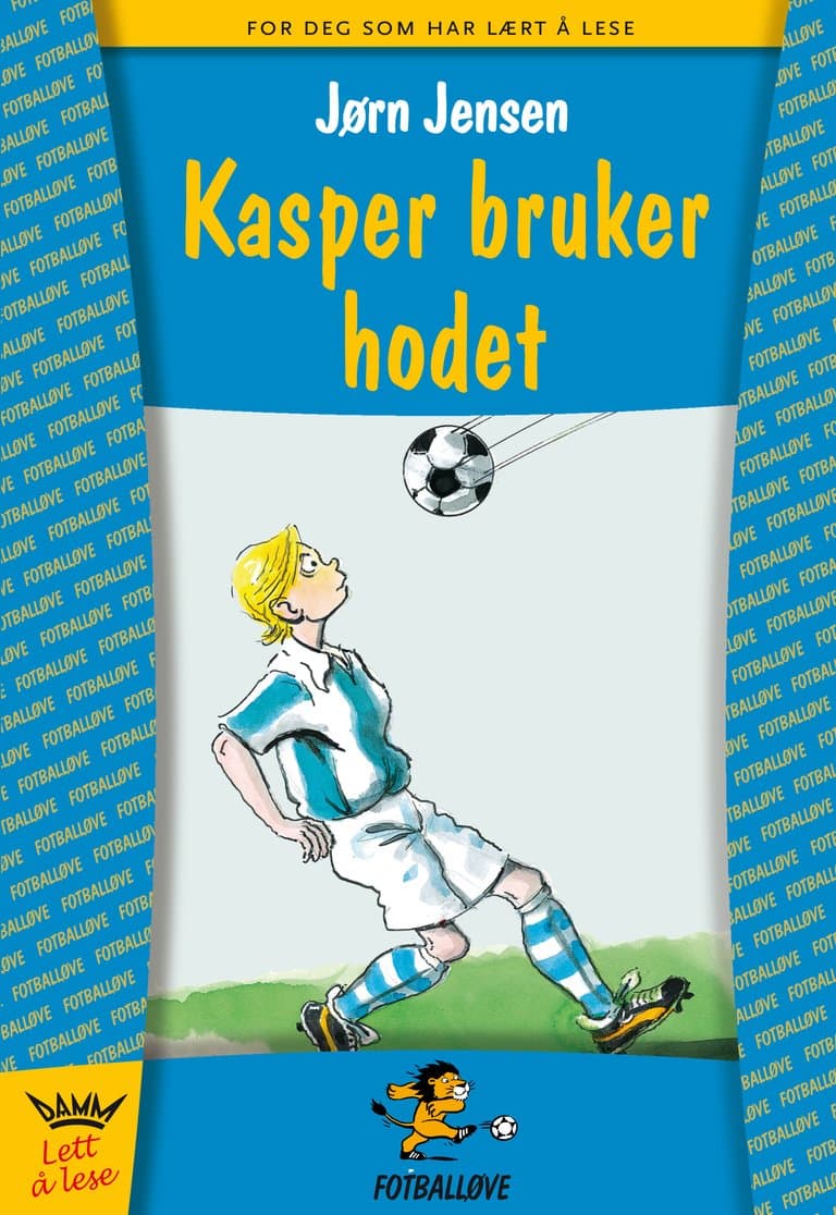 Omslag Kasper bruker hodet av Jørn Jensen (Innbundet)
