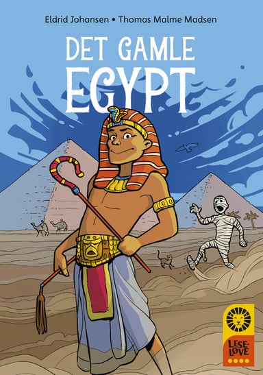 Omslag av "Leseløve nivå 4 - Det gamle Egypt"