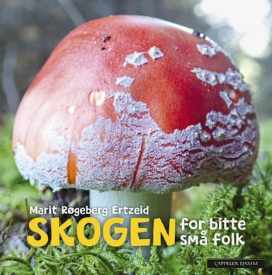 Omslag av "Skogen for bitte små folk"