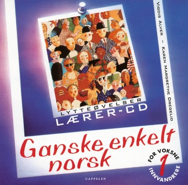 Omslag av "Ganske enkelt norsk 1 Lærer-CD"