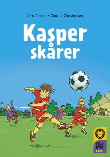 Omslag av "Leseløve nivå 3 - Kasper skårer"