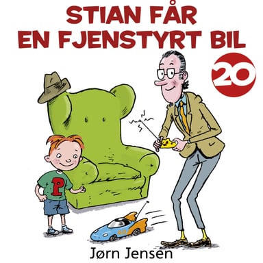 Omslag av "Stian får en fjernstyrt bil"