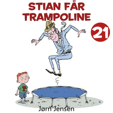 Omslag av "Stian får trampoline"