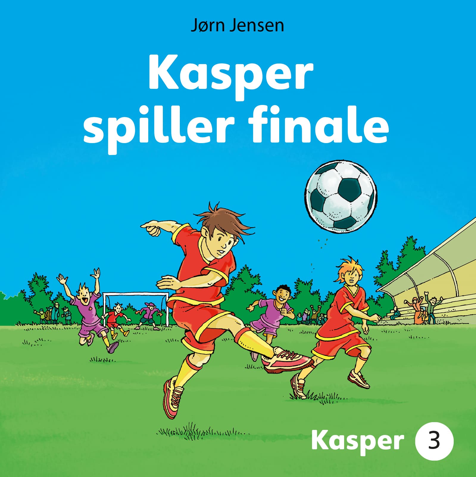 Omslag Kasper spiller finale av Jørn Jensen (Lydbok)