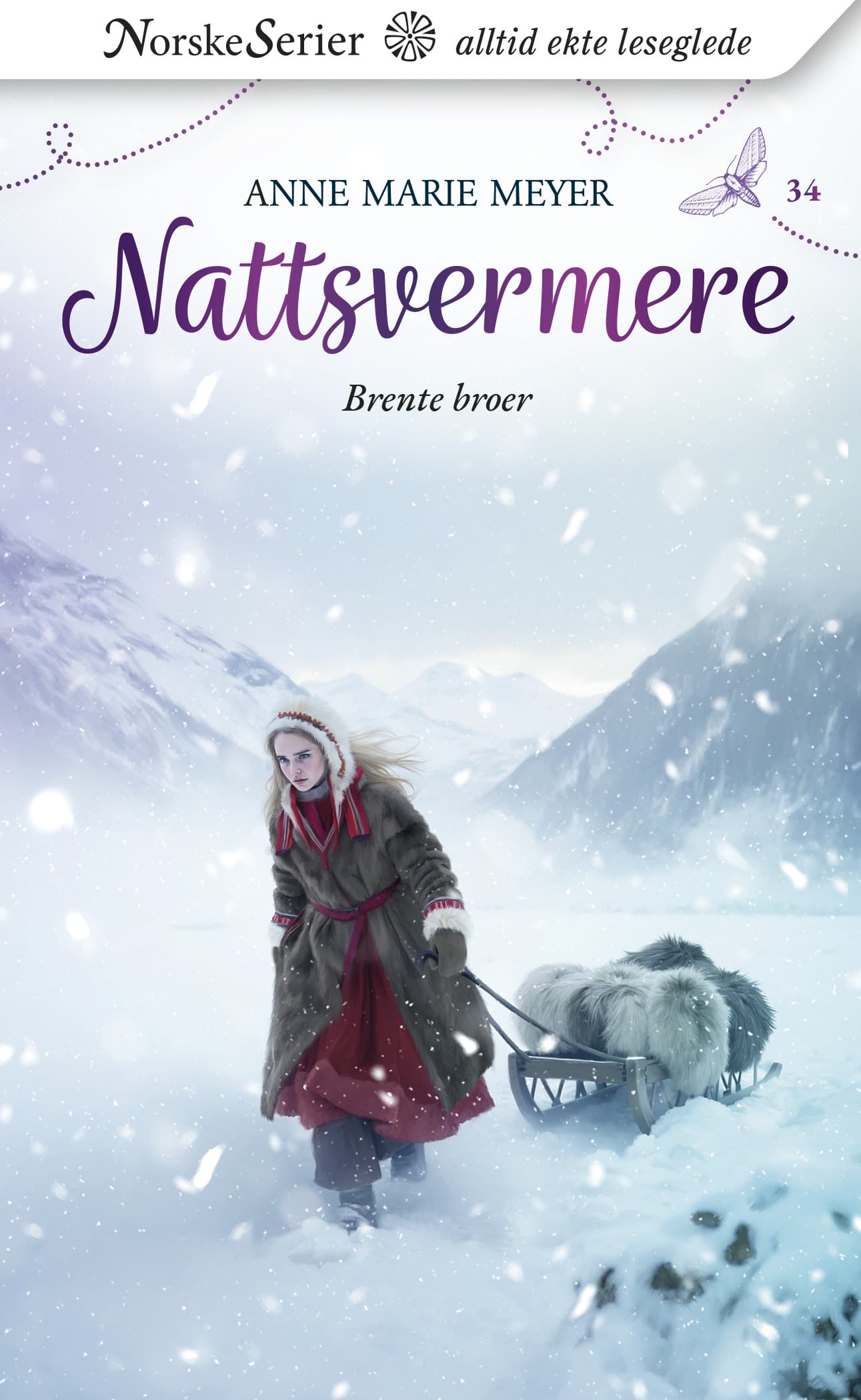 Omslag Brente broer av Anne Marie Meyer (Ebok)