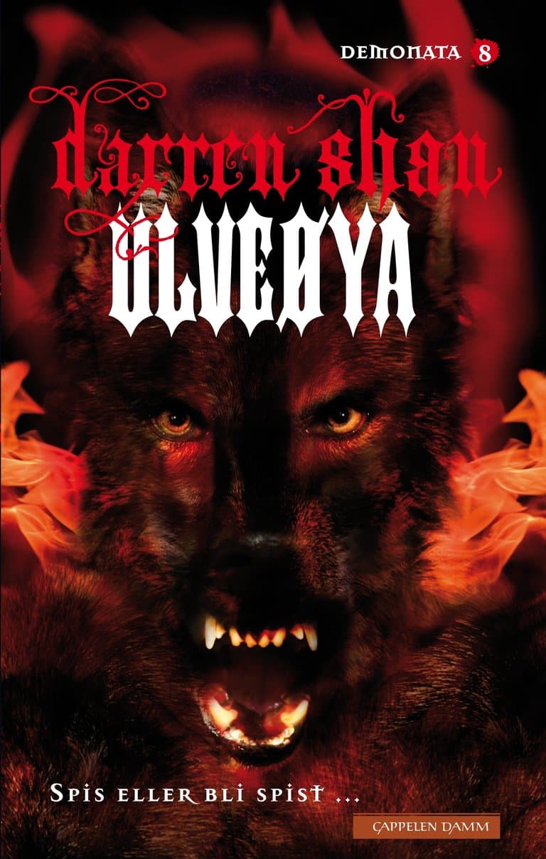 Omslag Ulveøya av Darren Shan (Ebok)
