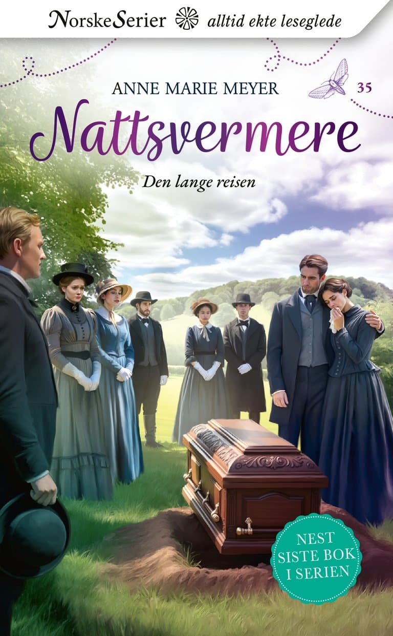 Omslag Den lange reisen av Anne Marie Meyer (Ebok)