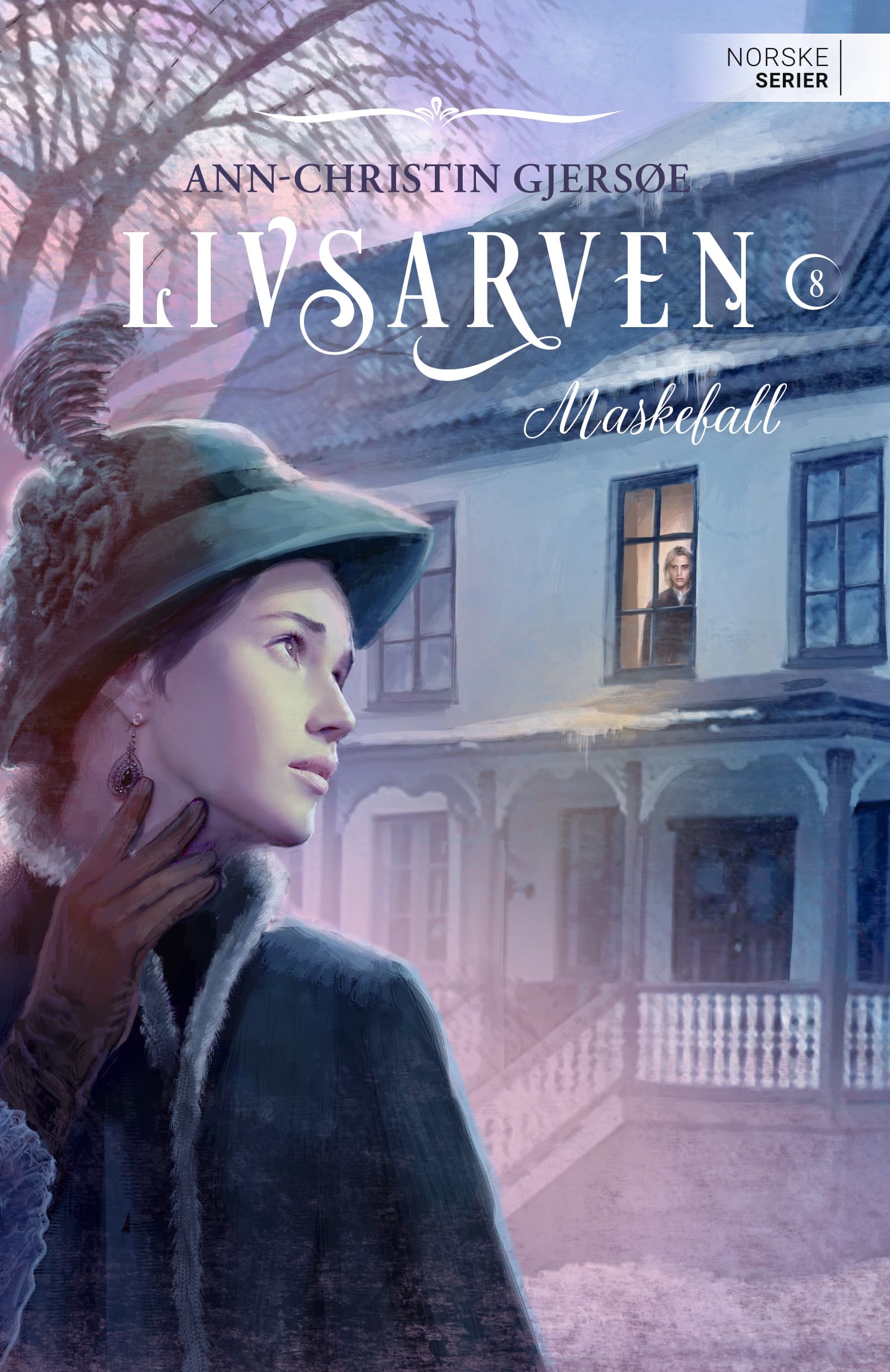 Omslag Maskefall av Ann-Christin Gjersøe (Ebok)
