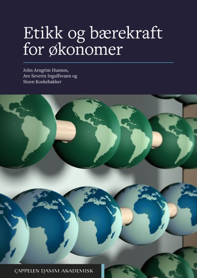 Omslag av "Etikk og bærekraft for økonomer"