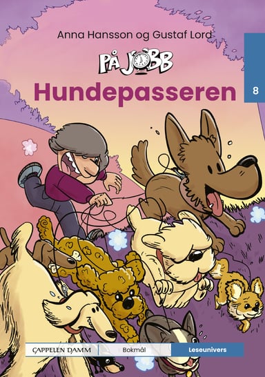 Omslag av "Leseunivers 8: På jobb - Hundepasseren"