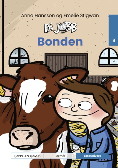 Omslag av "Leseunivers 8: På jobb - Bonden"