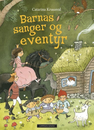 Omslag av "Barnas sanger og eventyr"