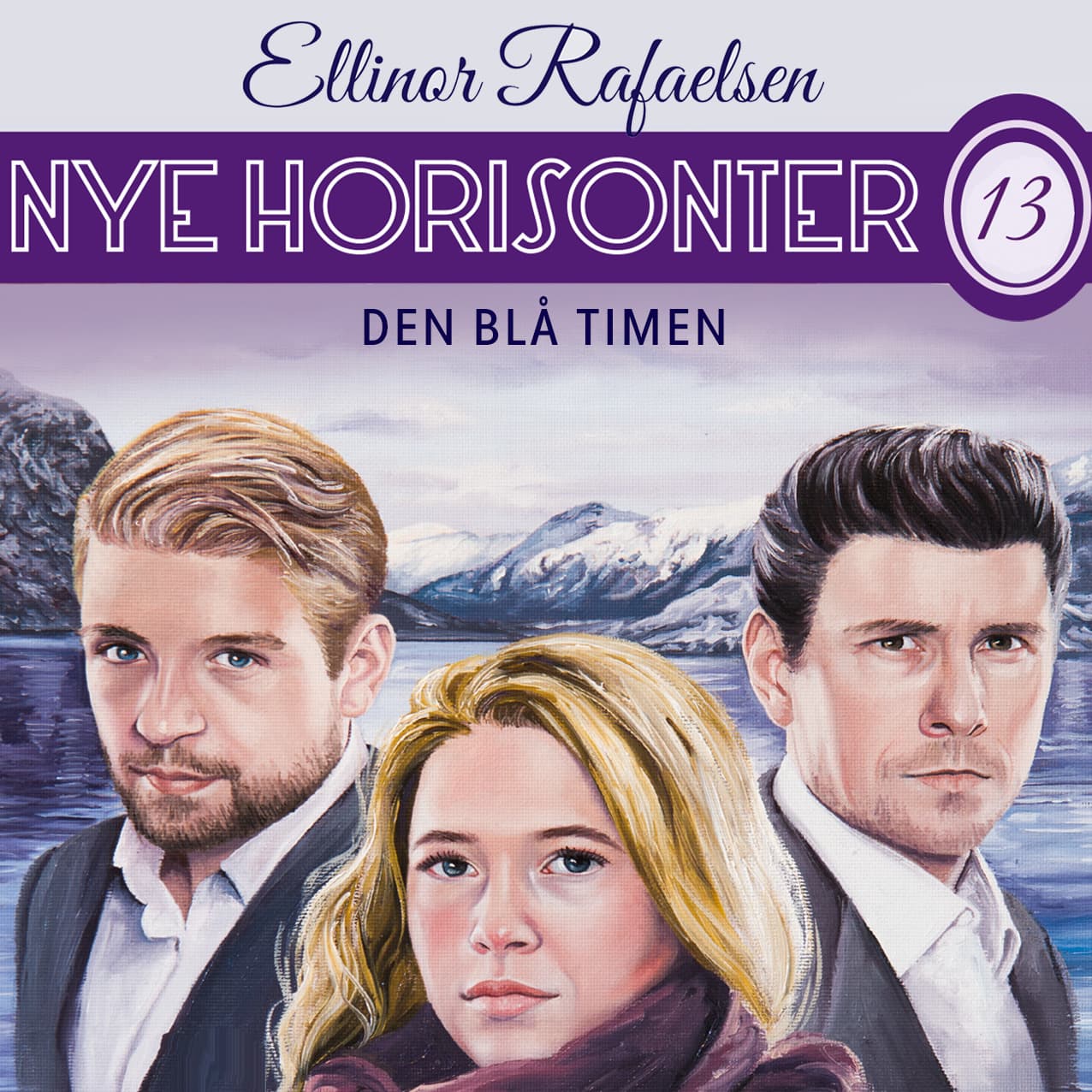 Omslag Den blå timen av Ellinor Rafaelsen (Lydbok)