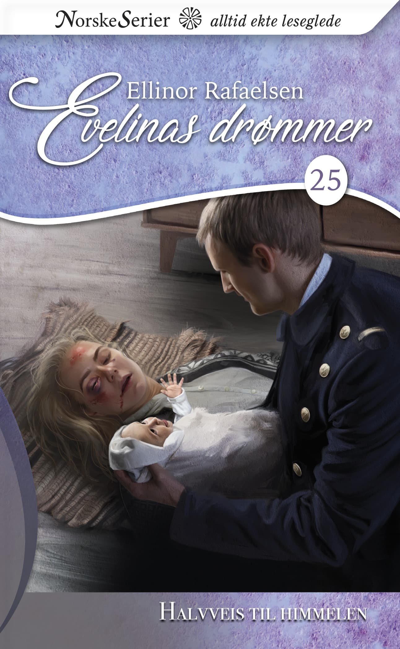 Omslag Halvveis til himmelen av Ellinor Rafaelsen (Ebok)