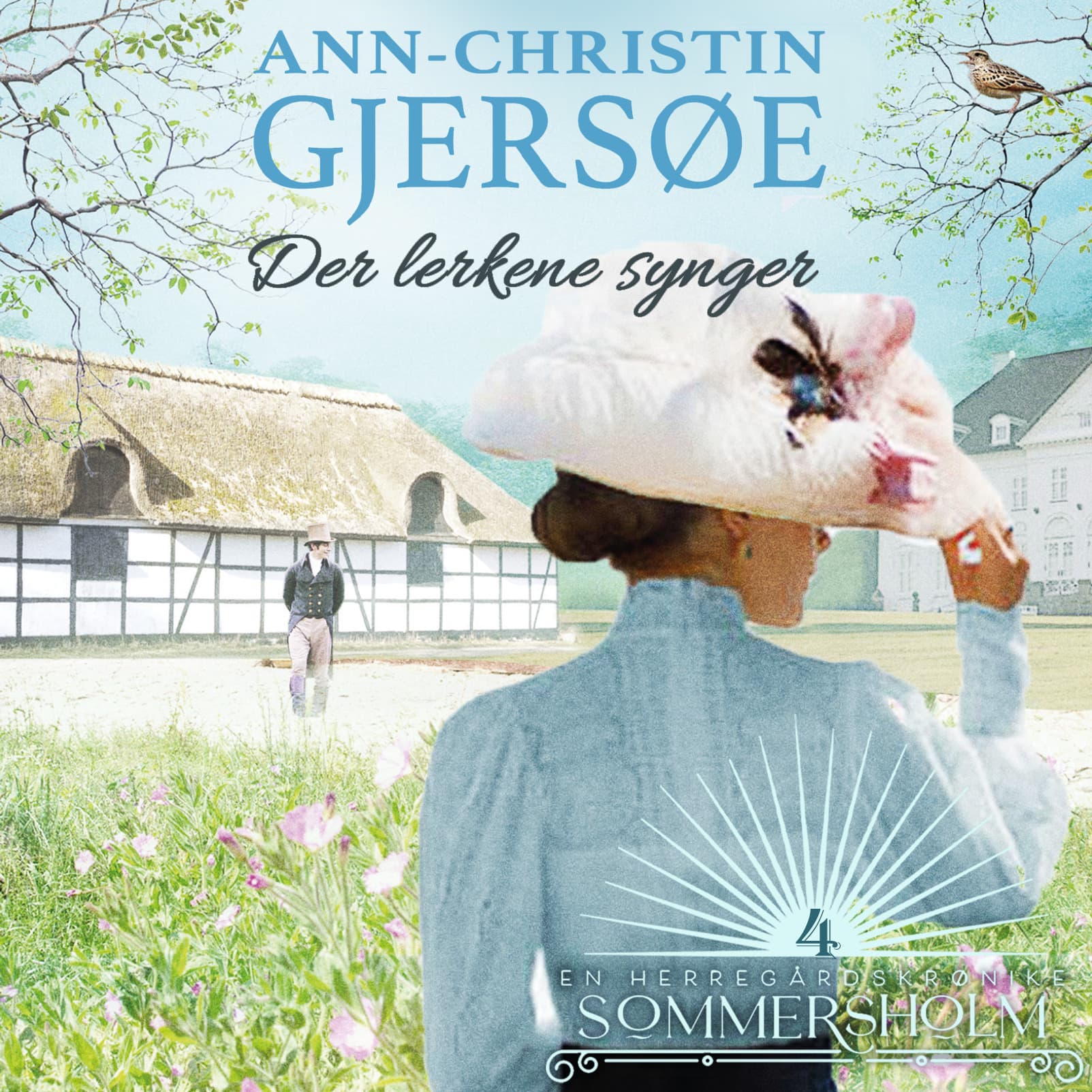 Omslag Der lerkene synger av Ann-Christin Gjersøe (Lydbok)