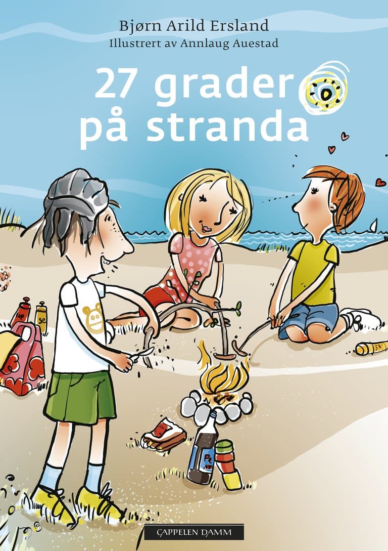 Omslag 27 grader på stranda av Bjørn Arild Ersland (Ebok)