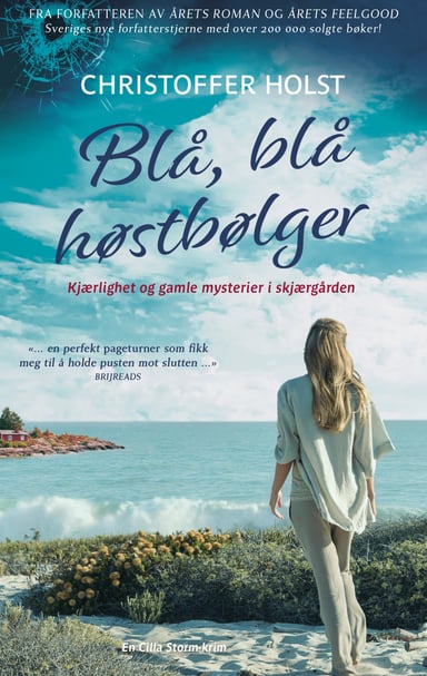 Omslag av "Blå, blå høstbølger"