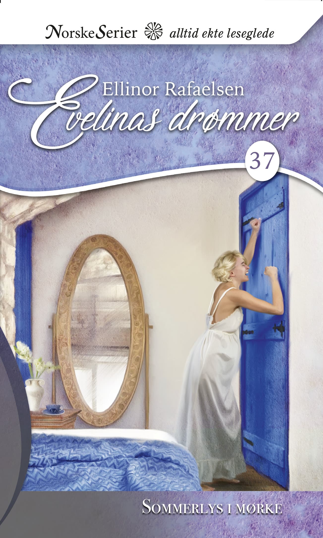 Omslag Sommerlys i mørke av Ellinor Rafaelsen (Ebok)