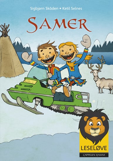 Omslag av "Leseløve - Samer"