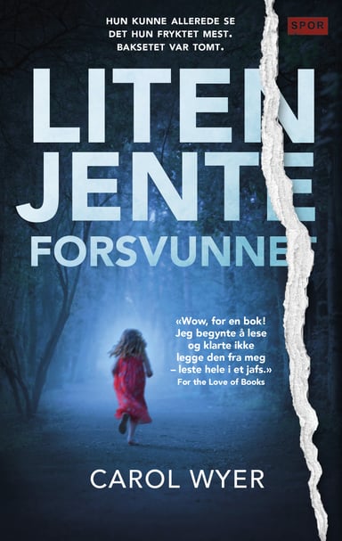 Omslag av "Liten jente forsvunnet"
