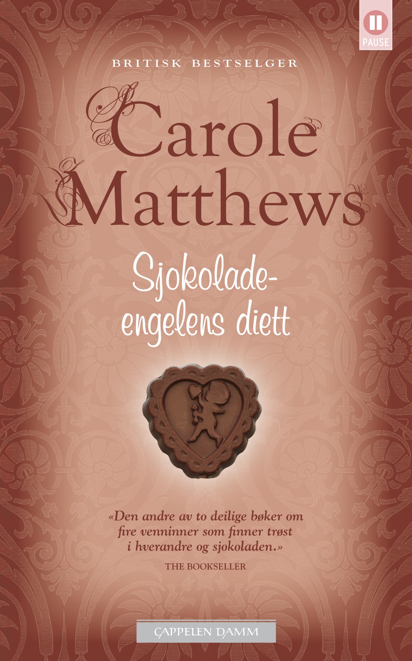 Omslag Sjokolade-engelens diett av Carole Matthews (Heftet)