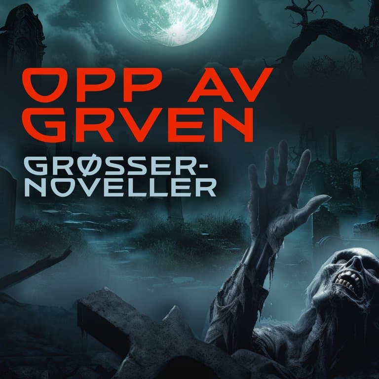 Omslag Opp av graven - Grøsser-noveller av Francis Marion Crawford, Sheridan le Fanu, Clive Pemberton og Jack London (Lydbok)