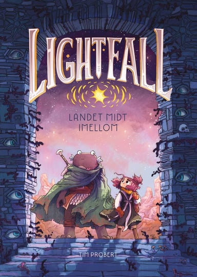 Omslag av "Lightfall 4: Landet midt imellom"