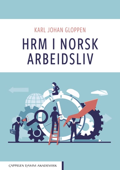 Omslag av "HRM i norsk arbeidsliv"
