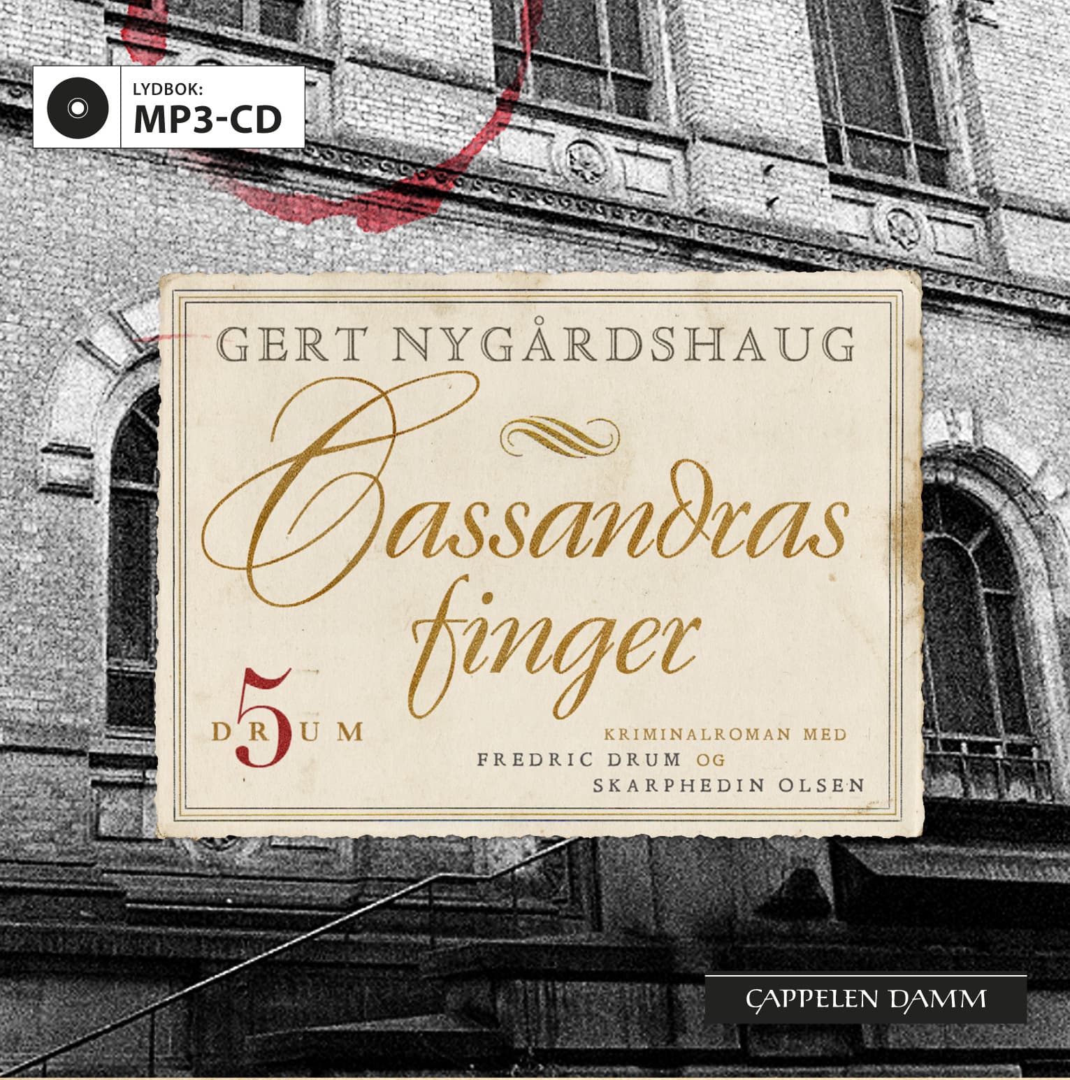 Omslag Cassandras finger av Gert Nygårdshaug (CD)