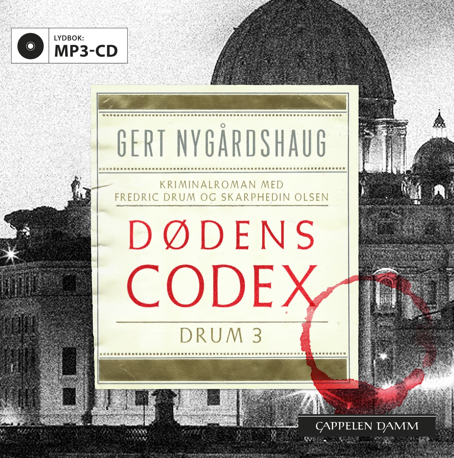Omslag Dødens codex av Gert Nygårdshaug (CD)