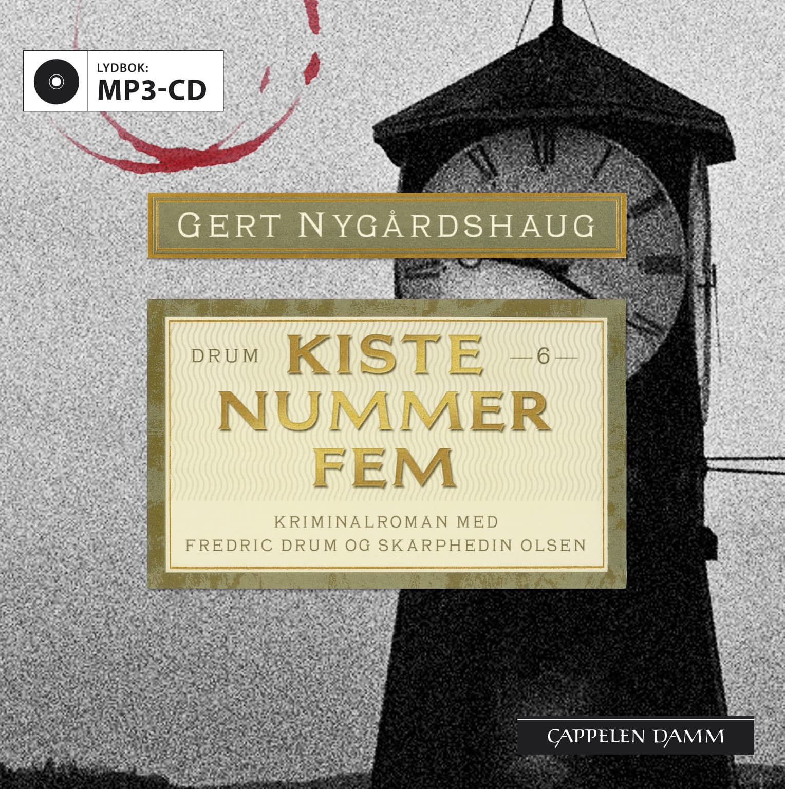 Omslag Kiste nummer fem av Gert Nygårdshaug (CD)