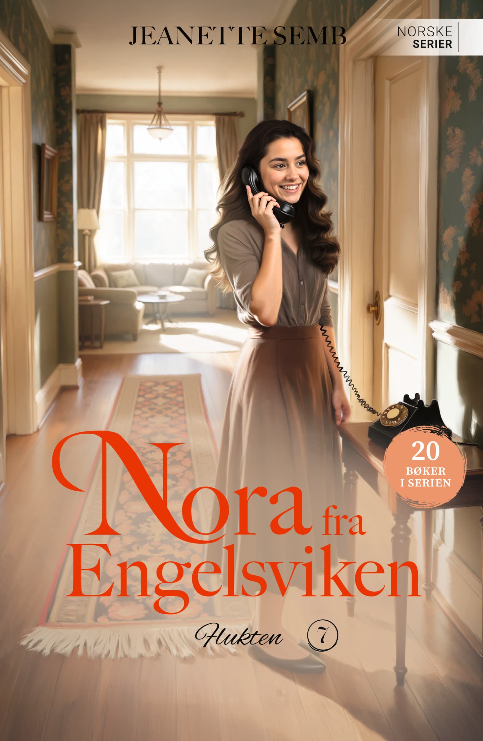 Omslag Flukten av Jeanette Semb (Ebok)