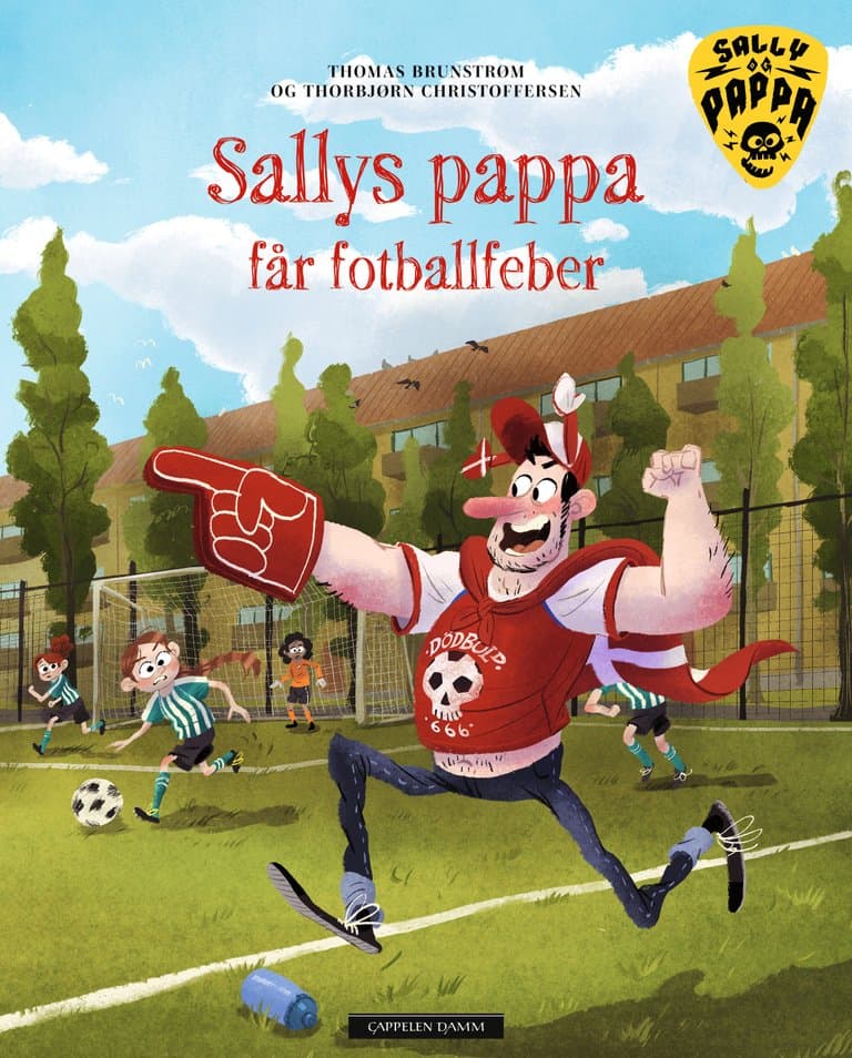 Omslag Sallys pappa får fotballfeber av Thomas Brunstrøm (Innbundet)