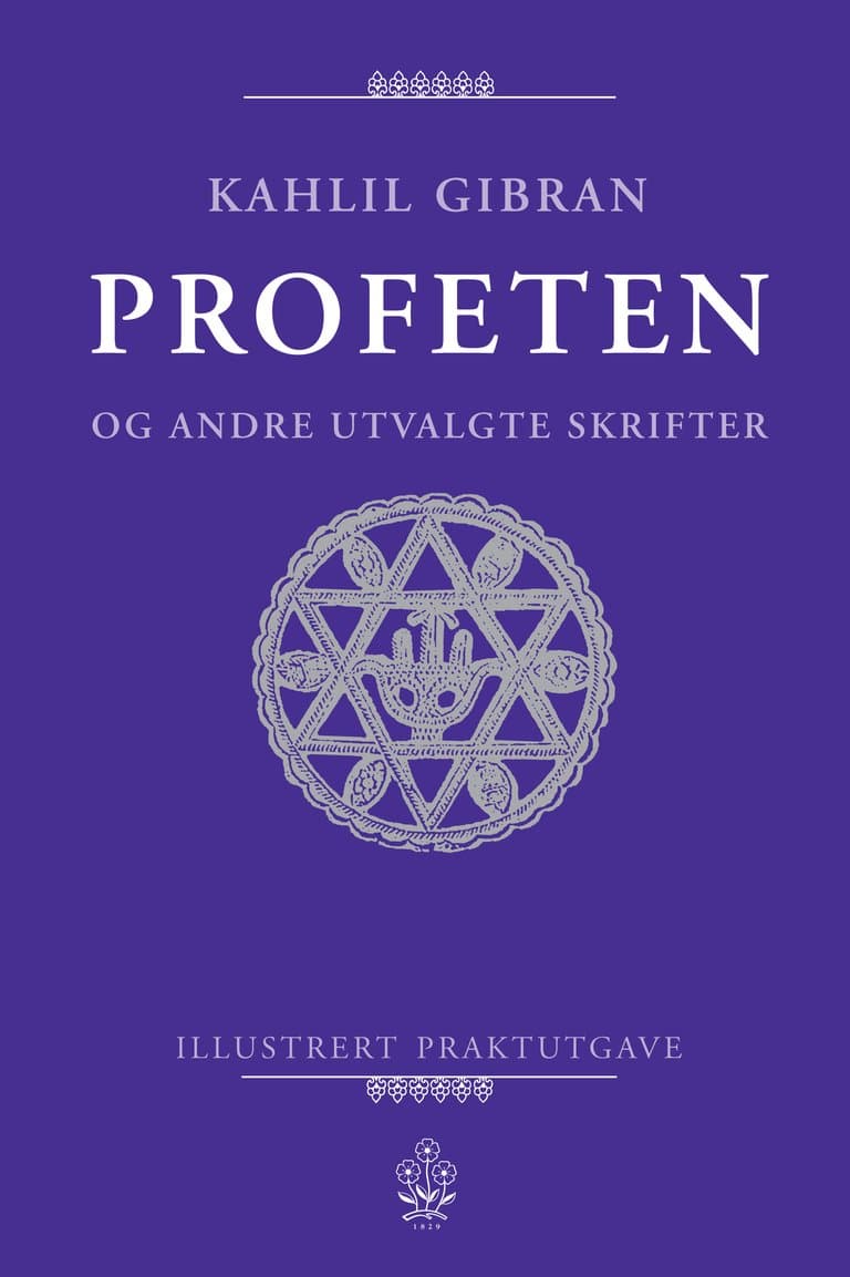 Omslag Profeten & Profetens have av Kahlil Gibran (Plastpakket)