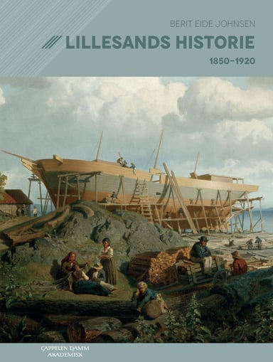 Omslag av "Lillesands historie"